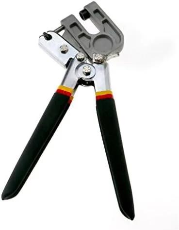 Pinzas Metal Punch Lock Drywall Herramienta de mano de una sola mano quilla Stud Crimper 10"
