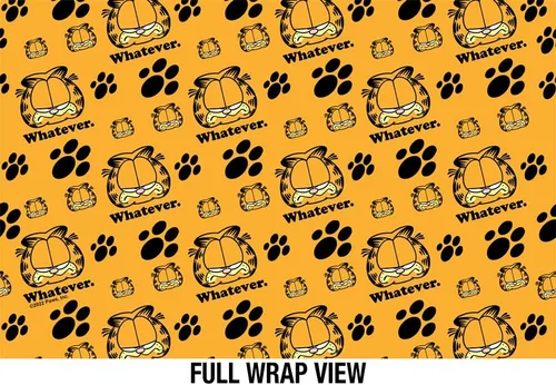 Miniatura 3 de Garfield - Botella de agua aislada Whatever Pattern de 18 onzas, resistente a fugas, de acero inoxidable aislado al vacío con tapa de bucle 2 en 1