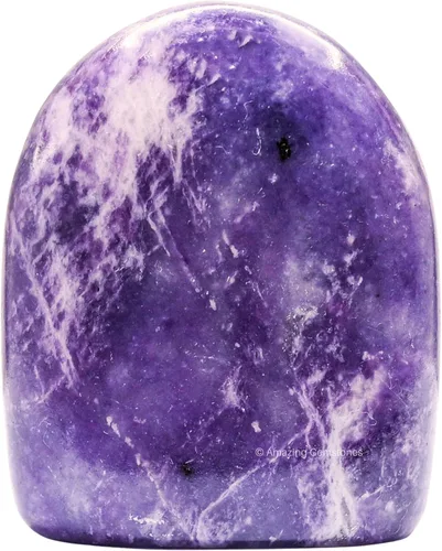 Miniatura 8 de Amazing Gemstone Piedra de palma y cristales de turmalina negra, piedras preciosas y cristales de grado A++, cristales curativos y piedras