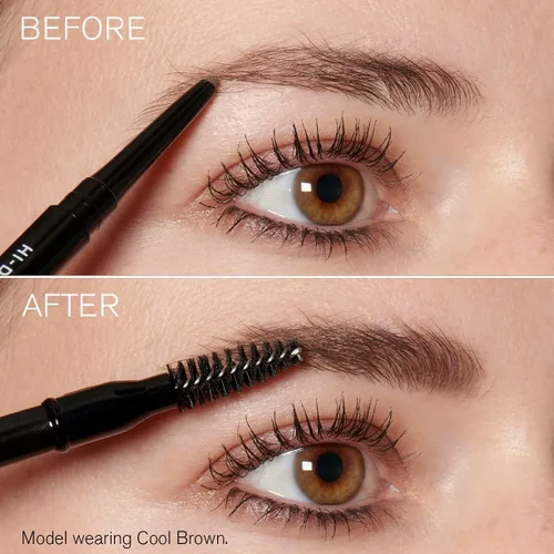 Miniatura 6 de RevitaLash Cosmetics, Lápiz de cejas de alta definición, hipoalergénico y libre de crueldad animal Café cálido