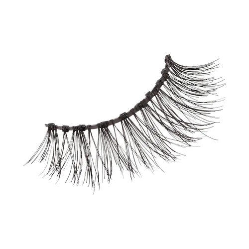 Miniatura 2 de i•ENVY Pestañas magnéticas de cabello humano de doble fuerza, reutilizables, fáciles de aplicar, pestañas postizas para uso diario Cabello humano #12