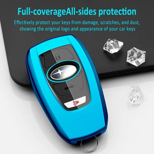 Miniatura 2 de Funda para llave de coche Subaru, Crosstrek Ascent BRZ Forester Impreza Legacy Outback Solterra WRX, accesorios