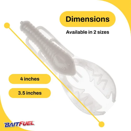 Miniatura 2 de American Baitworks Paca Slim 3.5 pulgadas Perla