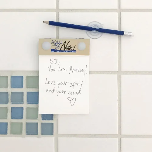 Miniatura 4 de Aqua Notes Waterproof Note Pad -5 Pack (MADE IN THE USA) Encuadernación desconocida