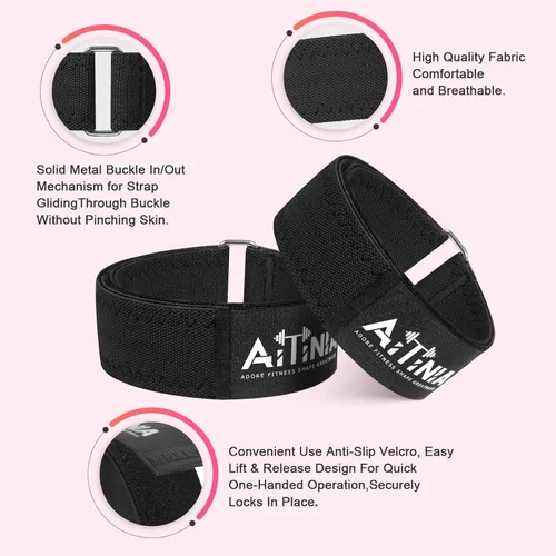 Miniatura 2 de Bandas de glúteos para mujeres para construir glúteos y caderas, paquete de bandas de restricción de flujo sanguíneo BFR, las mejores bandas