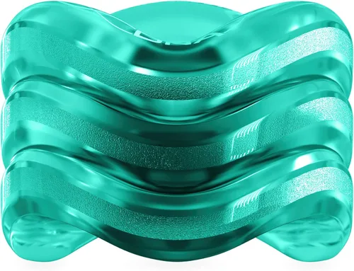 Miniatura 5 de Shark Wheel Ruedas de crucero Longboard de 2.835 in, fórmula ADN, juego de 4 ruedas Esmeralda transparente.