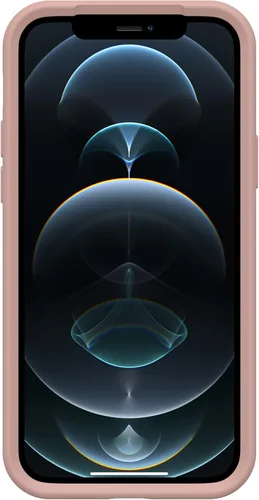 Miniatura 5 de OtterBox Funda transparente con borde de agarre colorido para iPhone 12/12 Pro - Arcilla Potters (transparente/rosa)