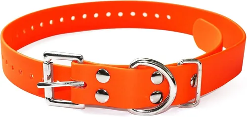 Miniatura 13 de Collar de perro Educator Biothane, impermeable, a prueba de olores, con hebilla de metal y anillo en D, ajustable para un ajuste personalizado, Negro