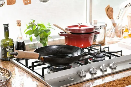Miniatura 13 de Riverlight JS1228 Kyoku JAPAN - Sartén de hierro con tapa, 11.0 pulgadas (11.0 in), nitruración de hierro, compatible con IH, resistente a