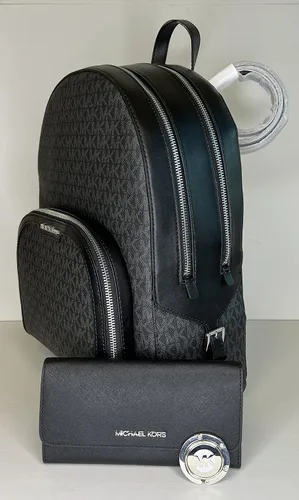 Miniatura 4 de MICHAEL Michael Kors Jaycee - Mochila grande con bolsillo con cremallera y gancho grande para cartera triple