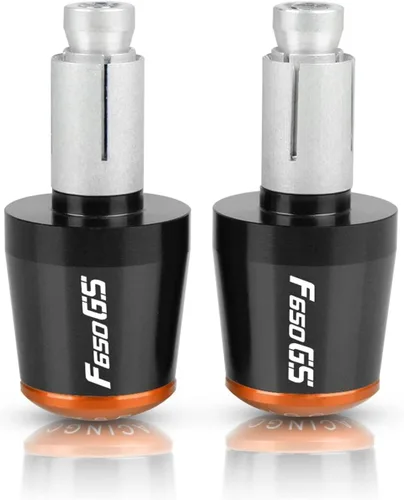 Miniatura 5 de Accesorios de motocicleta 7/8 "0.866 in manillar empuñaduras manillar tapa de extremo para BMW F650GS F 650 GS 2000-2005 2001 2002 2003 2004