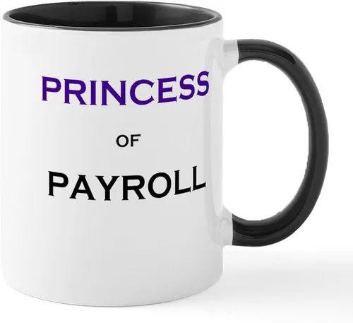 Miniatura 27 de CafePress Coffee Then Payroll Mugs - Taza de café de cerámica (11 oz)
