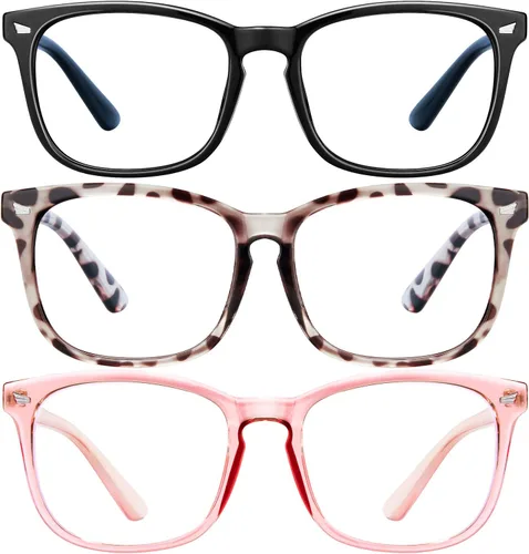 Miniatura 46 de hunsquer Gafas de luz azul para mujer/hombre, gafas de luz azul para computadora negro (806803blacktoucha)