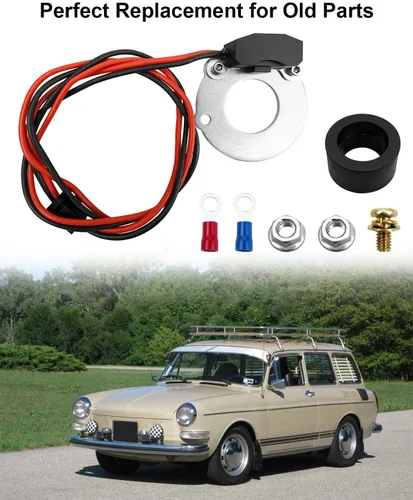Miniatura 2 de Kit de conversión de encendido 1847A apto para Volkswagen VW, encendedor de 4 cilindros compatible con Bosch 009