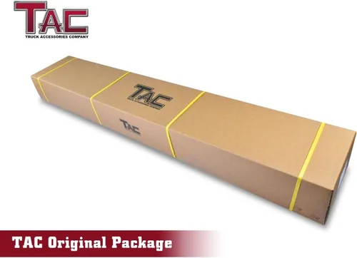Miniatura 7 de TAC Spear - Estribos compatibles con Toyota Tundra 2022-2024, doble cabina, riel lateral de 6 pulgadas, accesorios para camioneta, textura