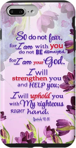 Miniatura 12 de So Do Not Fear for I 'm with You Isaías 41:10 - Funda cristiana para iPhone 17