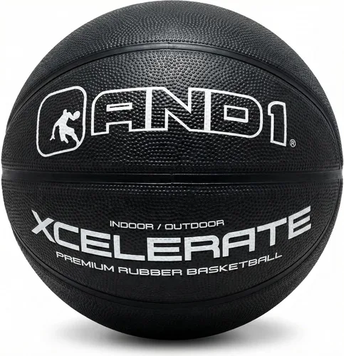 Miniatura 9 de AND1 Balón de baloncesto de goma: tamaño reglamentario oficial 7 (29.5 pulgadas) – Construcción de canal profundo, hecho para juegos de baloncesto