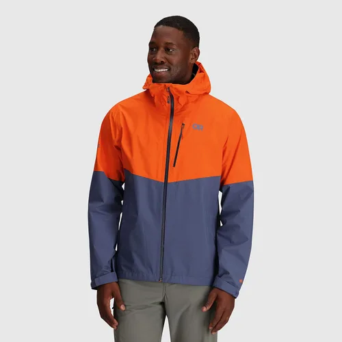 Miniatura 2 de Outdoor Research Chaqueta Foray II para hombre - Impermeable y resistente al viento con capucha