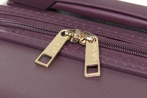 Miniatura 5 de DKNY Equipaje 21" vertical con 8 ruedas giratorias, Abs+pc Case, Bolsa de fin de semana, Borgoña, Equipaje 21" vertical con 8 ruedas giratorias