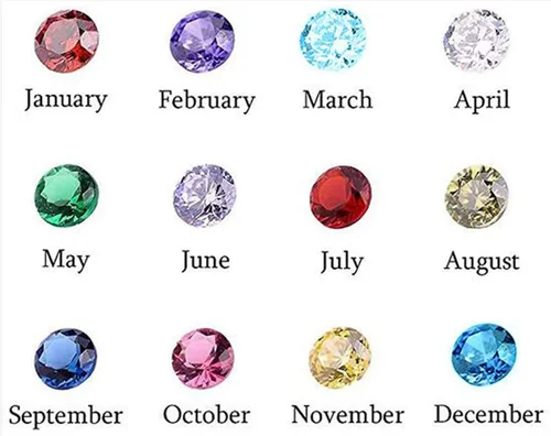 Miniatura 6 de Piedras de nacimiento joyería para hija, regalos de plata, anillos de quinceañera, anillos de quinceañera, anillo de corazón abierto, circonita