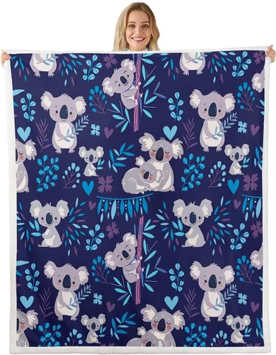 Miniatura 22 de Skull Flannel Fleece Throw Blanket 40"x50" Cartoon Skulls Fuzzy Blanket for Sofa Couch Love Hearts Polka Dots All Season Bed Blankets Plush