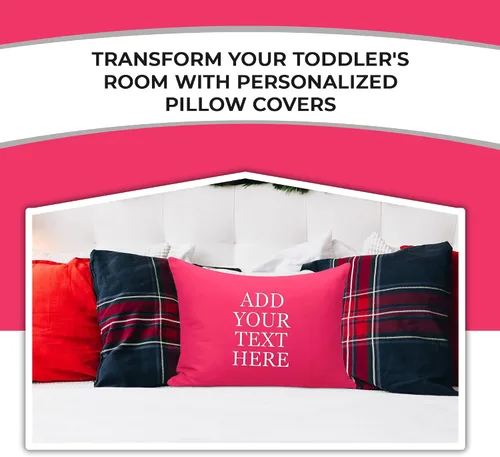 Miniatura 5 de Fundas de almohada personalizadas para niños pequeños de 13 x 18 pulgadas, funda de almohada de microfibra cepillada súper suave y acogedora