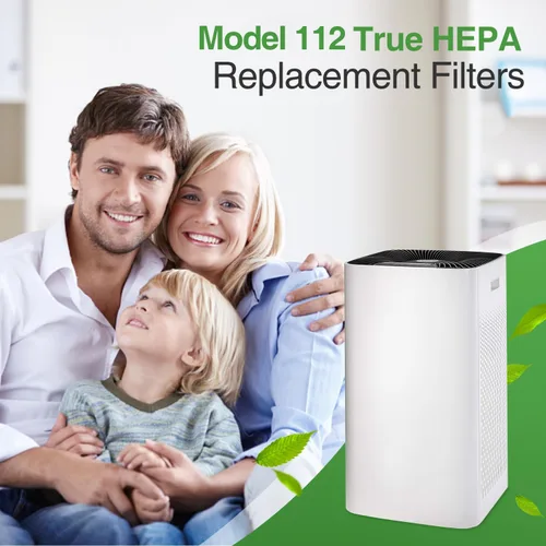 Miniatura 5 de Filtro de repuesto 112 compatible con MA Series 112 V2.0 Air Purifie-r para polen, humo de fuego silvestre, filtro de carbón activado HEPA 3 en 1, 1