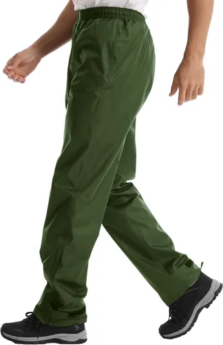 Miniatura 2 de iCreek Pantalones de lluvia para hombre, impermeables, resistentes al viento, ligeros, para senderismo, trabajo, lluvia, al aire libre, para golf