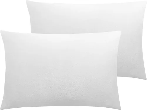 Miniatura 61 de NTBAY - Fundas de almohada de terciopelo con cierre para niños pequeños, 2 unidades, acogedoras, de lujo, de franela y felpa, para viajes, 33 x 46