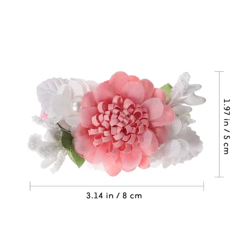 Miniatura 3 de Beaupretty 9 pinzas para el pelo de flores simuladas con diseño floral, accesorios de estilo bohemio para mujeres y niñas, fiesta diaria en la playa