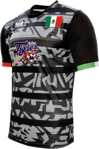 Miniatura 2 de Jersey México Tigres de Quintana Roo 100% Poliéster BlackGrey_Hecho en México