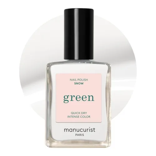 Miniatura 12 de Manucurist Esmalte de uñas verde de secado rápido, cuarzo (marrón brillante), sin 9 unidades, a base de plantas y vegano, no tóxico, clásico