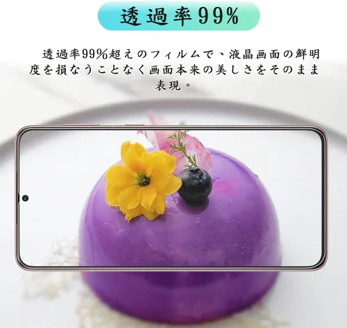 Miniatura 4 de Película de vidrio para Galaxy S21+ 5G, película Galaxy S21+, autenticación de huellas dactilares, película protectora LCD SCG10 de vidrio templado