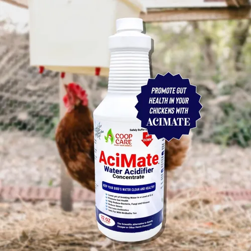 Miniatura 5 de AciMate Concentrado Acidulador de Agua (4 onzas) – Optimiza el pH del agua, elimina el crecimiento de BioFilm y algas en tus bebederos. 10 veces más