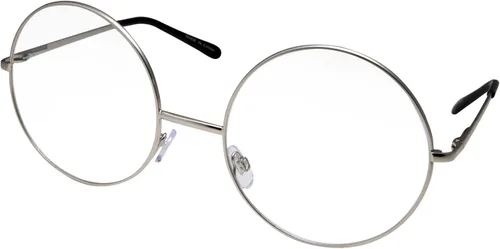 Miniatura 3 de grinderPUNCH - Non-Prescription Round Circle Frame Clear Lens Glasses