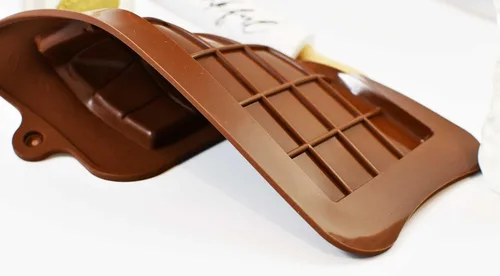 Miniatura 2 de Dubai Style KitKat - Molde para barra de chocolate, paquete de 3 moldes de silicona para dulces, antiadherentes, sin BPA, resistente al calor