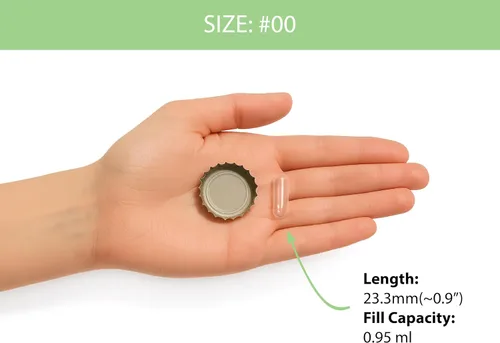 Miniatura 5 de KOYAH - Cápsulas orgánicas vacías de pululan, tamaño 00, 500 unidades Certificado orgánico, vegano, sin gluten, sin OMG, sin alérgenos, ideal