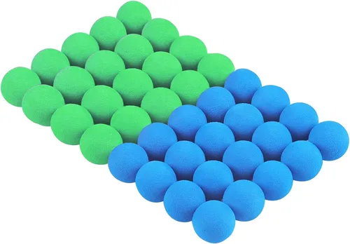 Miniatura 7 de DX DA XIN Bolas de espuma 40 piezas para pistola Air Popper Blaster - Recarga de balas juguetes, balas de repuesto de espuma, balas extra