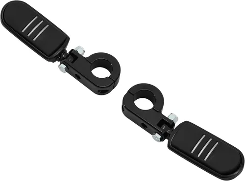 Miniatura 11 de Green-L Estriberas universales para motocicleta de 1 1/4 pulgadas con abrazadera P para Harley Sportster Softail Dyna Touring Road King Street Glide