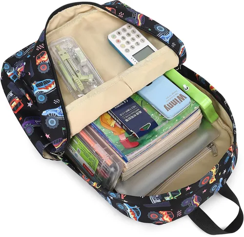 Miniatura 9 de CAMTOP Mochila preescolar para niños, mochila de jardín de infantes, mochila escolar, M