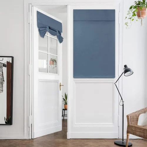 Miniatura 25 de HOMEIDEAS Cortinas Opacas para Aula para Puerta Principal, Cubierta de Ventana de Puerta de Aula, Persianas de Privacidad con Aislamiento Térmico