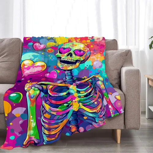 Miniatura 140 de Manta de Polilla Suave y Esponjosa de Vellón Gótico Mariposa Luna Mantas Decorativas Acogedoras y Cálidas de Franela de Felpa Regalos para Niños