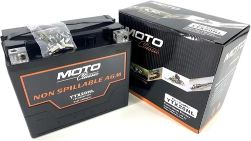Miniatura 9 de MotoClassic YTX12 - Batería de repuesto sellada AGM de alto rendimiento de 12 V, 12 Ah, 220 CCA - Batería YTX12 - Reemplazo confiable