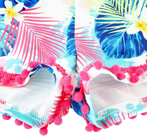 Miniatura 30 de UNICOMIDEA 6M-3T Traje sin espalda para bebé niña traje mameluco con diadema