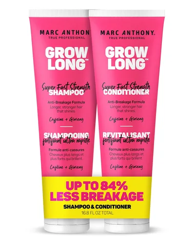 Miniatura 8 de Marc Anthony Set de champú y acondicionador voluminizador con aceite de coco y manteca de karité, cuidado del cabello nutritivo e hidratante