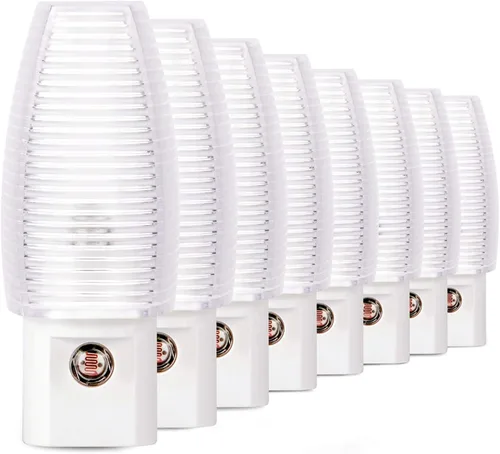Miniatura 9 de Emotionlite Luz nocturna enchufable, luz nocturna LED blanca neutra, sensor de atardecer a amanecer, niños, guardería, dormitorio, baño, pasillo
