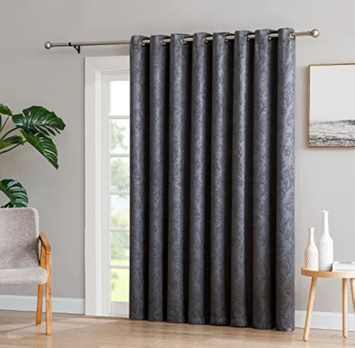 Miniatura 5 de LinenZone - Cortinas Evelyn Gris claro