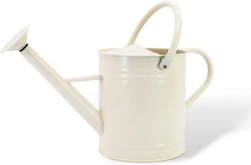 Miniatura 13 de Recipiente para regar plantas de interior y exterior, galvanizada, estilo moderno con asa y rosetón zinc