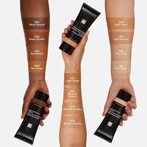Miniatura 4 de Dermablend Leg and Body Makeup Foundation with SPF 25 90N Medium Natural