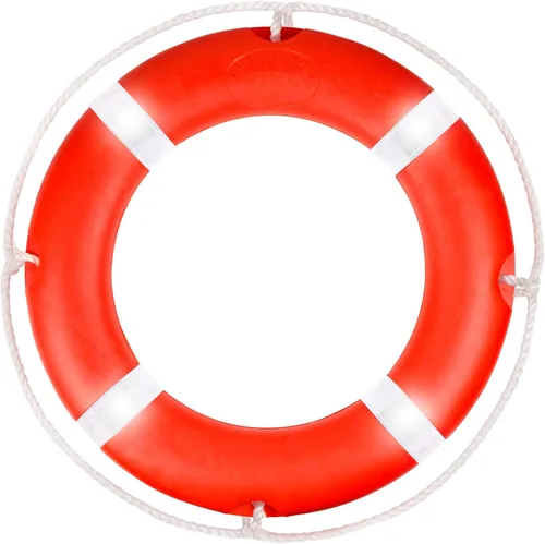 Miniatura 13 de Life Ring for Boating Safety - 23" and 28" Boat Safety Throw Rings with Reflective Strip and Grab Lines